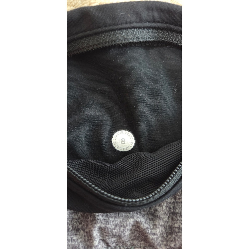 Lululemon Speed Up Shorts Low-Rise 2.5" Heather Lux Multi Black/Gray Size 8 - Picture 4 of 10